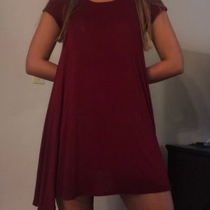 2 DESSES ONE OLIVE AND ONE MAROON